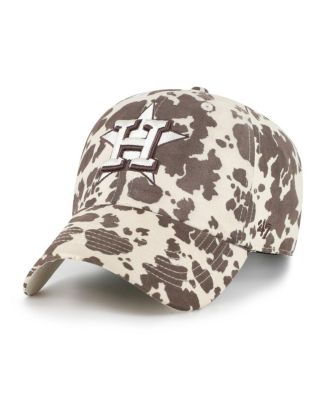 Women's Natural Houston Astros Bessie Clean Up Adjustable Hat