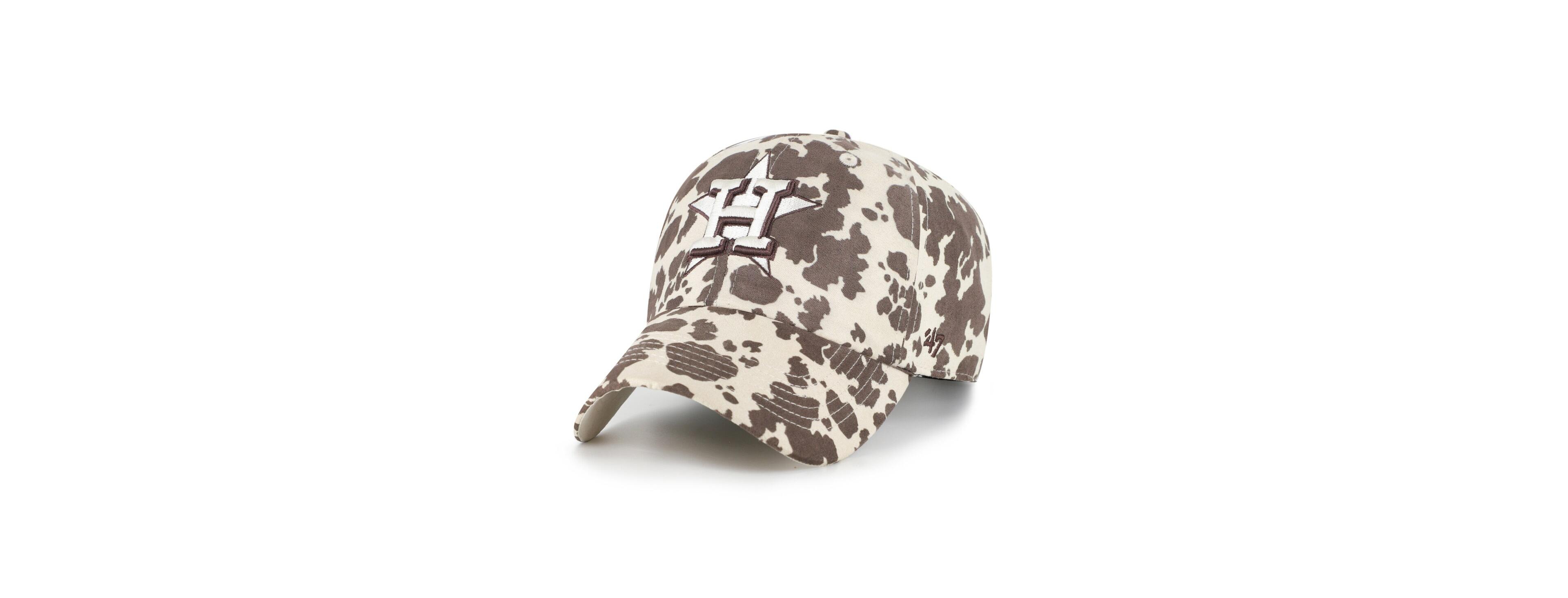 '47 Brand Women's Natural Houston Astros Bessie Clean Up Adjustable Hat