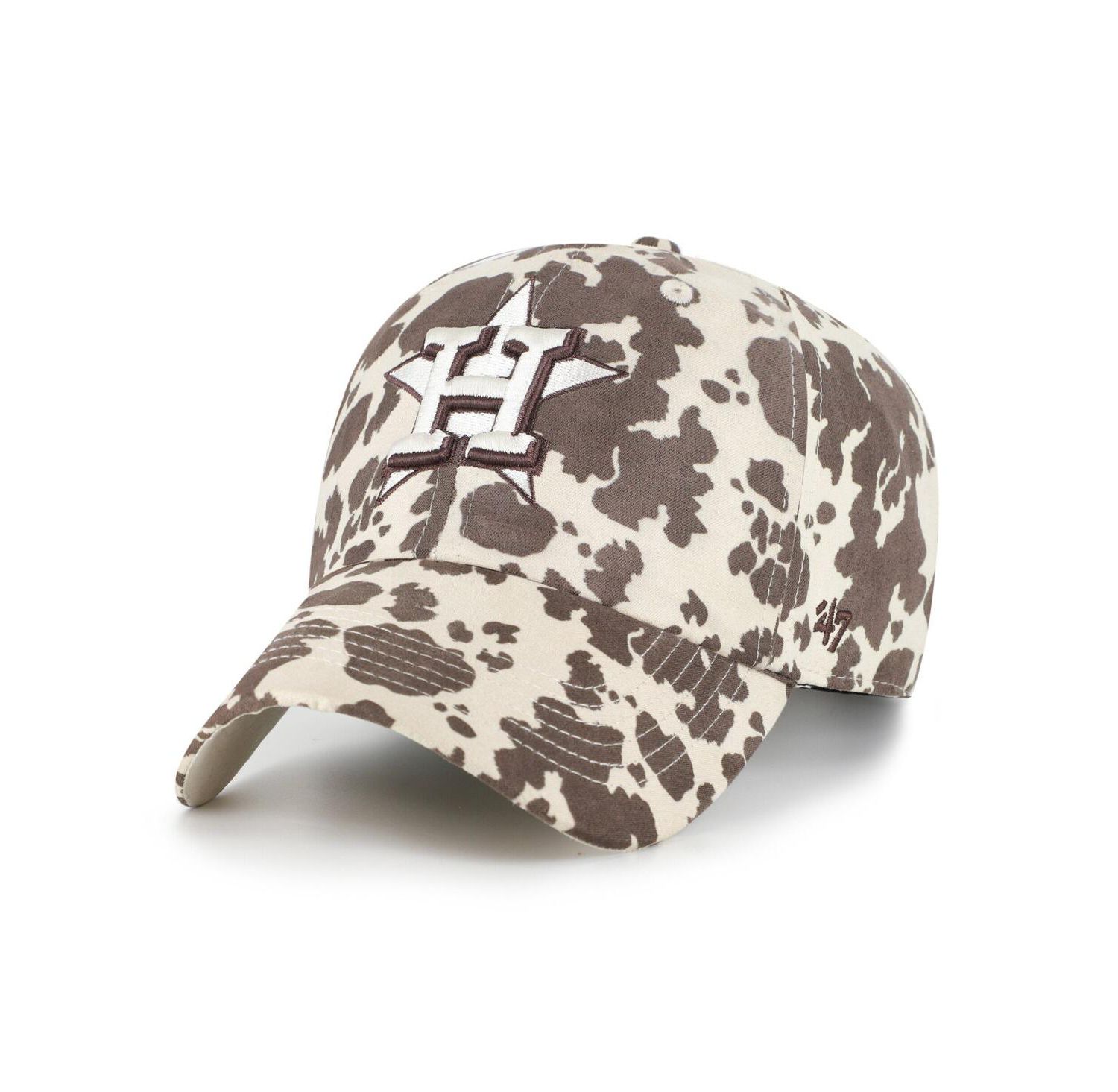 Women's Natural Houston Astros Bessie Clean Up Adjustable Hat