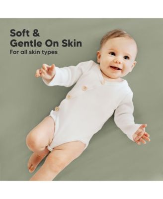 Mini Crib Sheets for Baby Girls, Boys, 2-Pack Soothe Pack and Play Sheets Fitted, Pack N Play Mattress Sheet