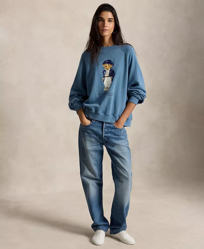 Women's Polo Bear Crewneck Sweatshirt - thumbnail 2
