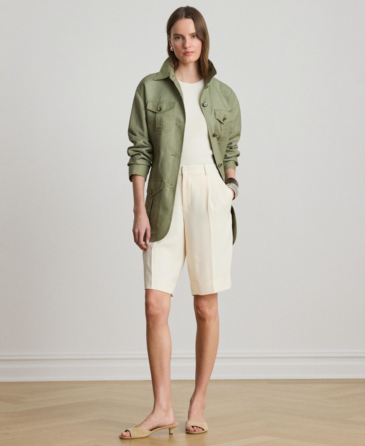 Women's Twill Field Spread Collar Jacket
