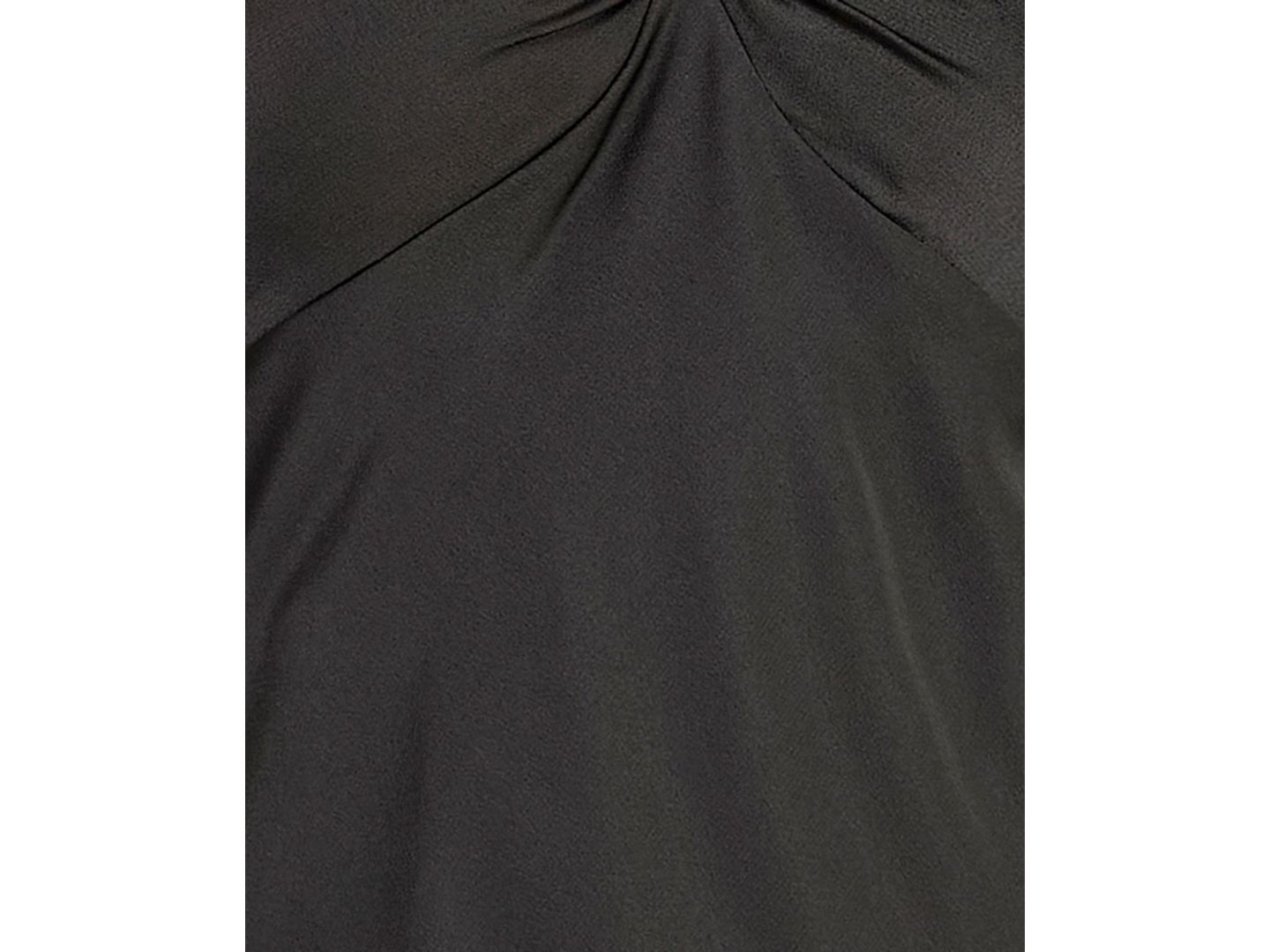 Женское платье City Studios Juniors' Halter Neck Satin Mini, цвет: Чёрный — фото 6