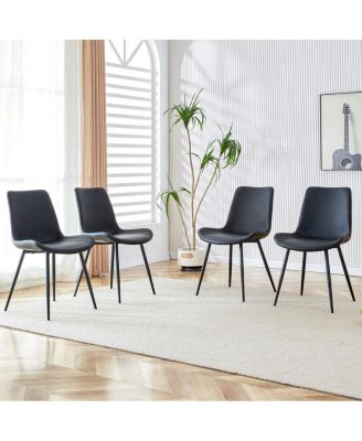 Faux Leather Dining Chairs