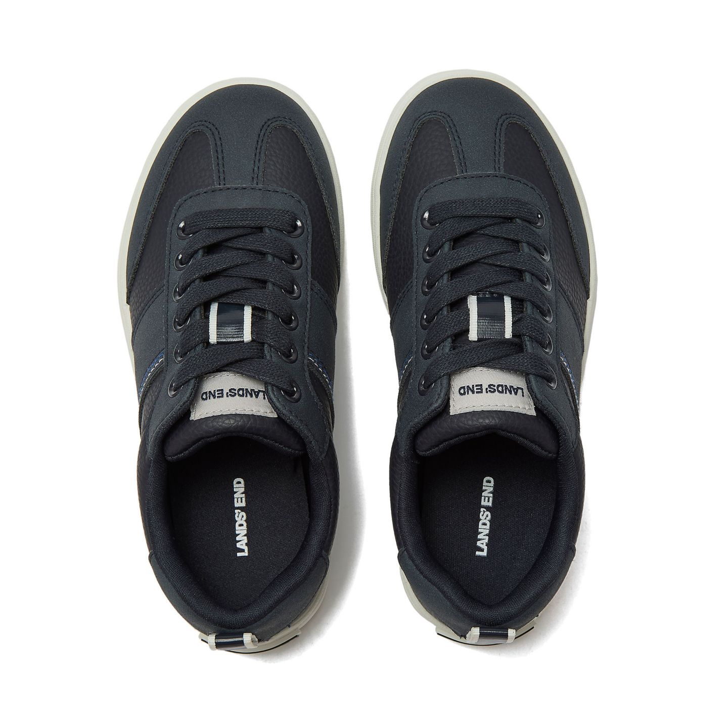 Кроссовки Lands' End Tribeca Low Top Sneaker для девочек, цвет: Синий — фото 2