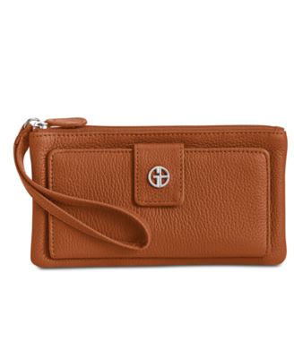 Softy Grab & Go Leather Wristlet