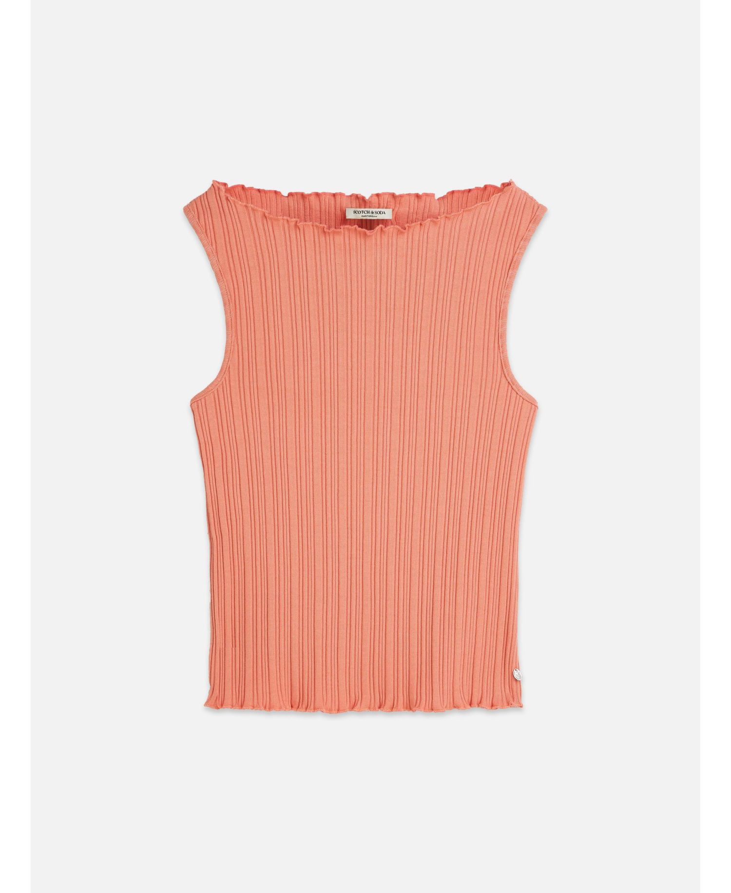 Women's Scotch and Soda Tops and Tees Structured Rib Tank