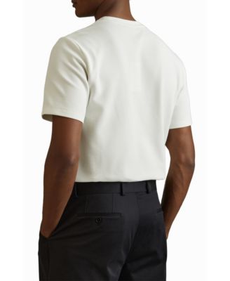 Men's Textured Crew-Neck T-Shirt