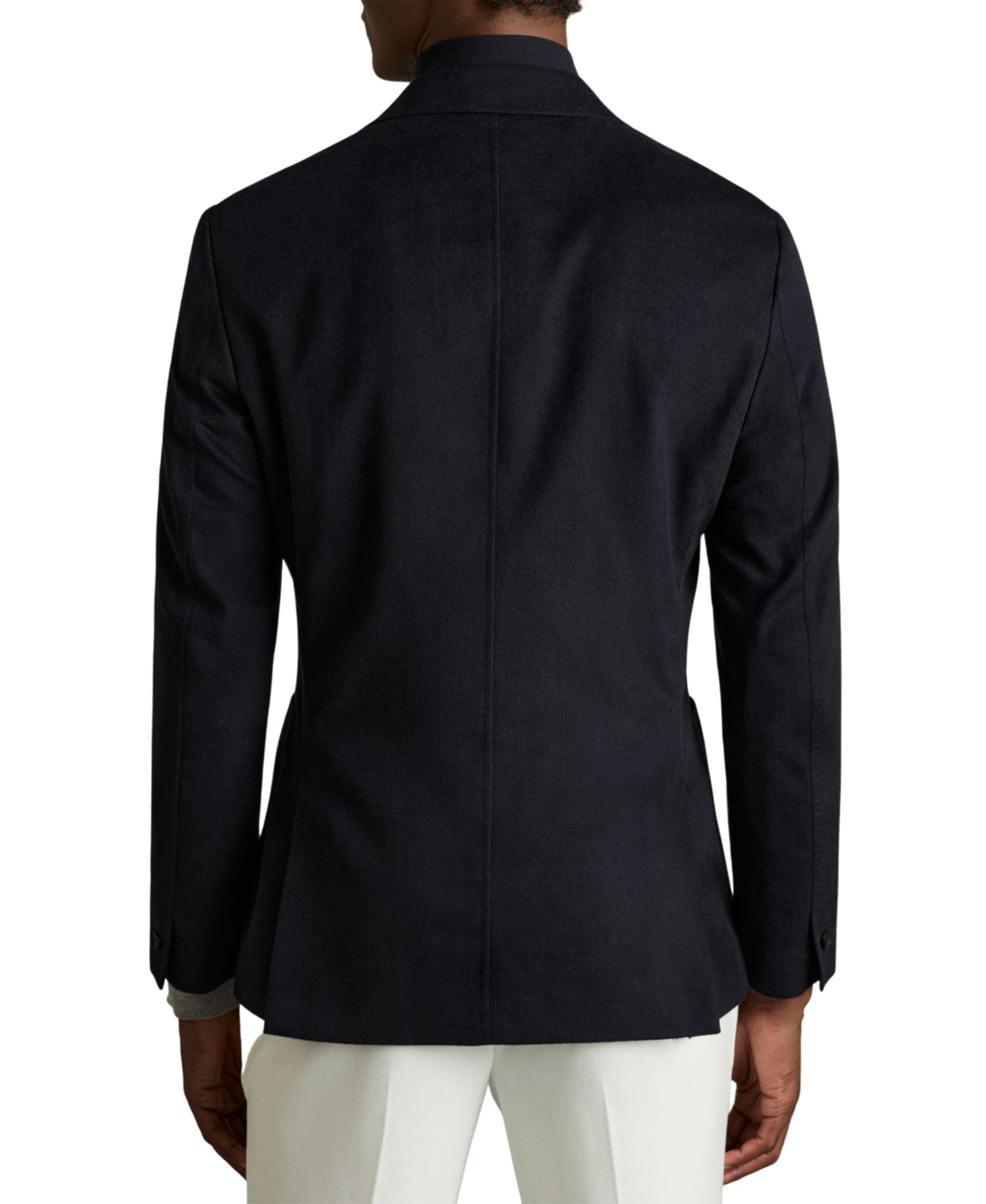Men's Patch Tailored-Fit Single-Breasted Blazer With Gilet Insert