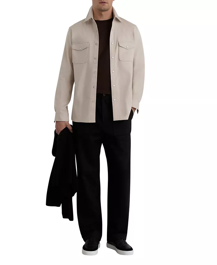 Men's Mcrae Cotton-Twill Twin-Pocket Stretch Overshirt - thumbnail 2