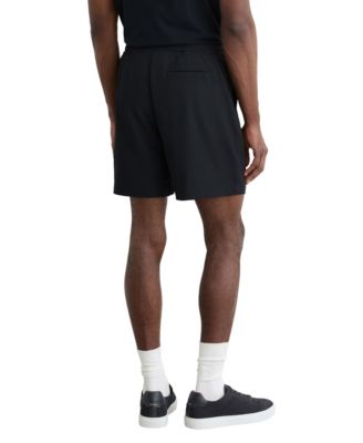 Men's Textured Drawstring Shorts