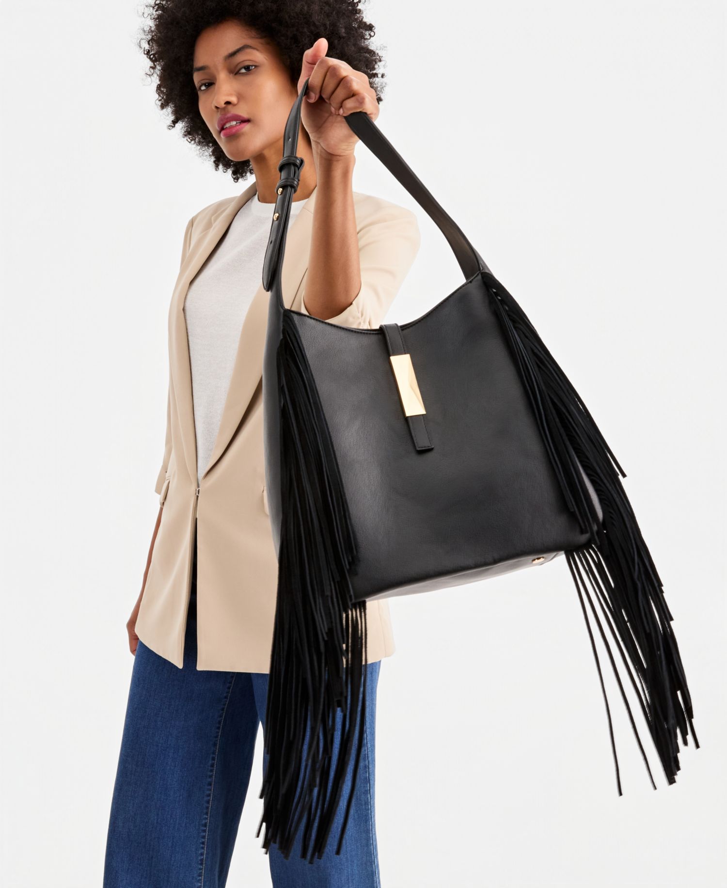 Salee Fringe Shoulder Bag