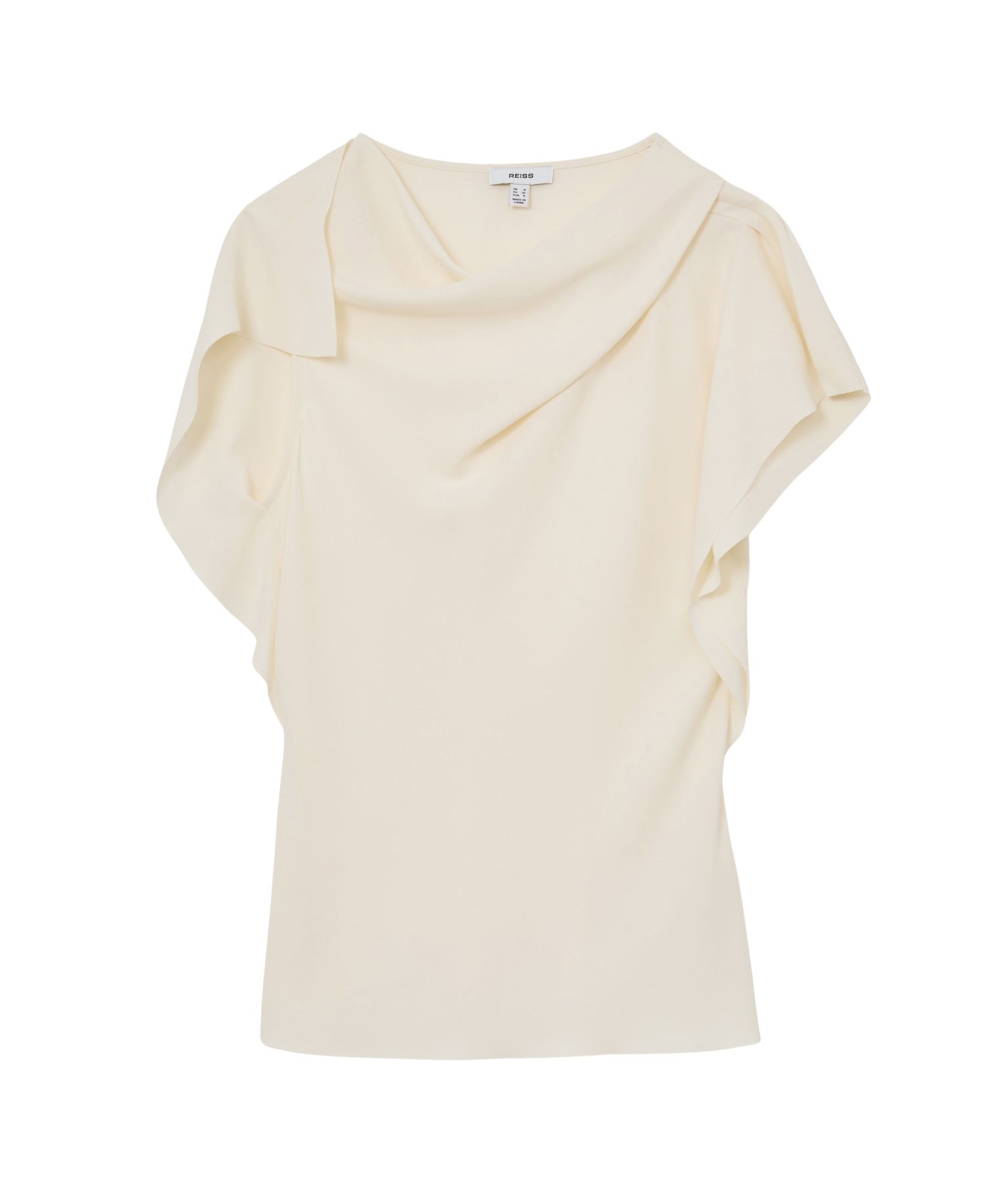 Women's Natalie Asymmetric Drape-Neck Top