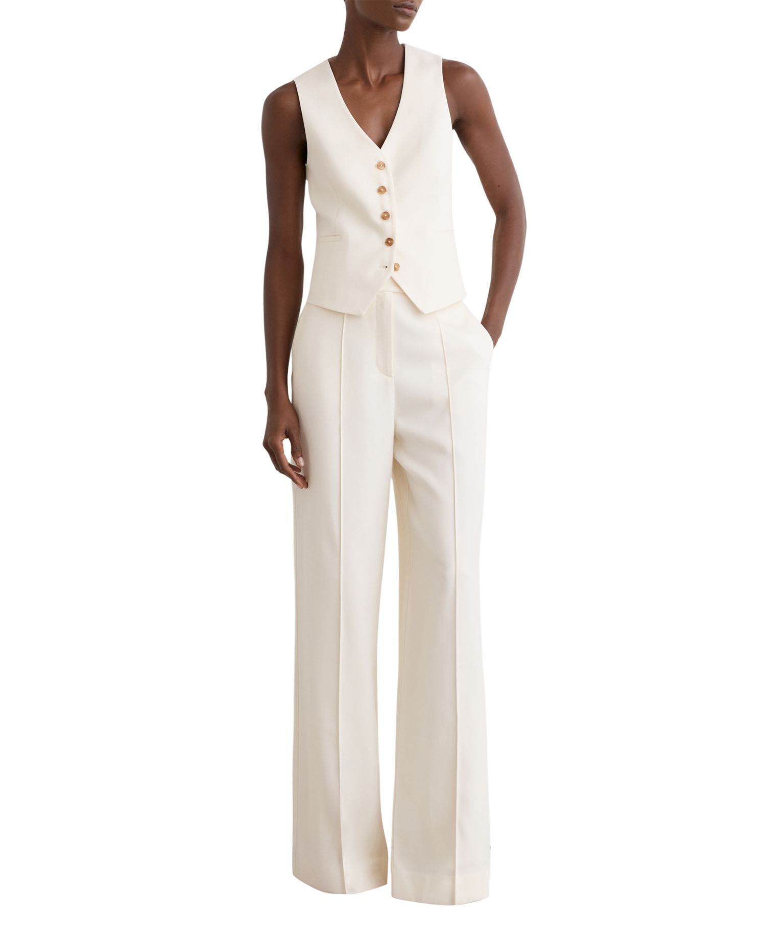 Women's Malin Button-Through Tailored Waistcoat