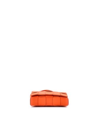 Small Cassette Crossbody Bag Maxi Intrecciato Leather