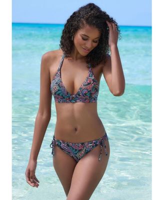 Women's Paisley Print Bikini Swimsuit Bottom