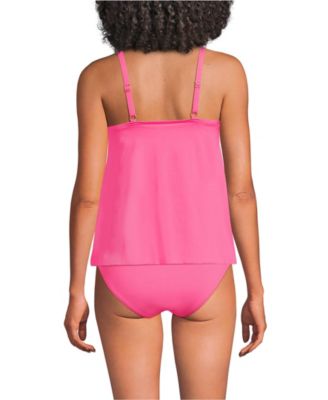 Women's Tulip Hem Tankini Top