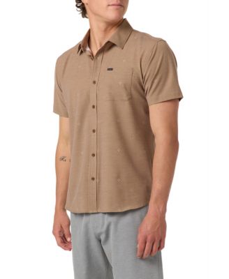Men's Short-Sleeve Button-Up Shirt
