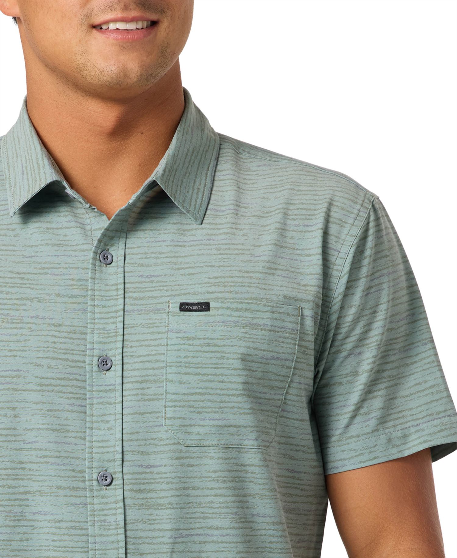 Men's TRVLR UPF Traverse Stripe Short Sleeve Shirt