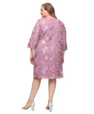 Jacket Dress Plus Size Evening Wear