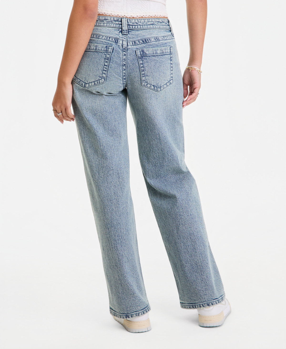 Celebrity Pink Juniors' Low-Rise Baggy Jeans