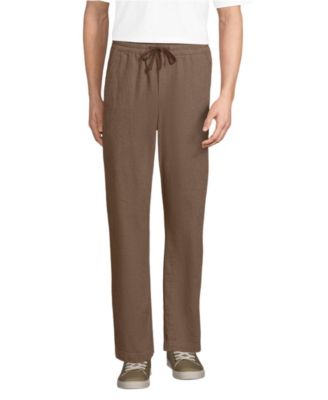 Men's Linen Blend Pull On Deck Pant