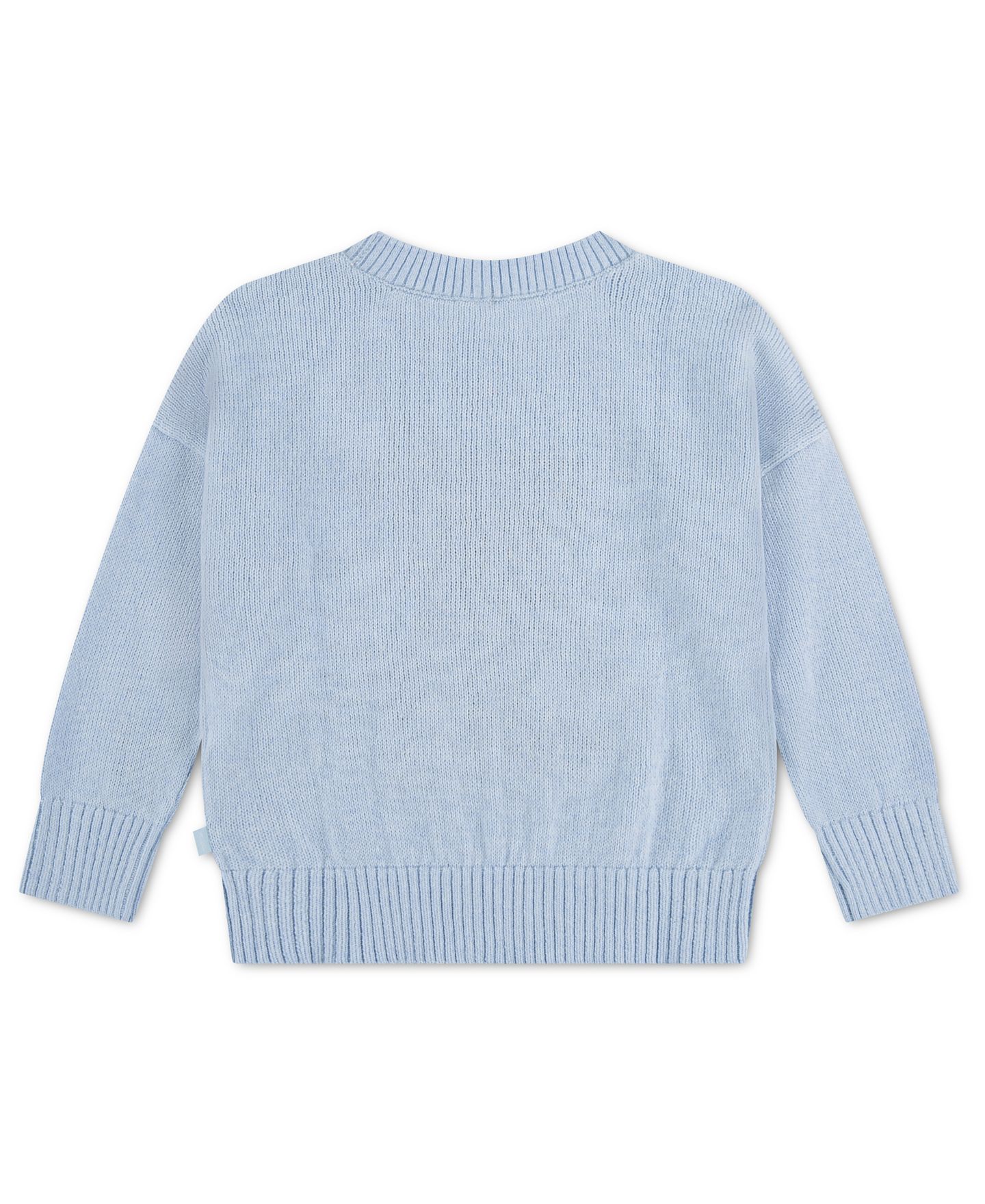 Свитер abercrombie kids Bear Oversized Fit Sweater для девочек-малышей, цвет: Синий — фото 2
