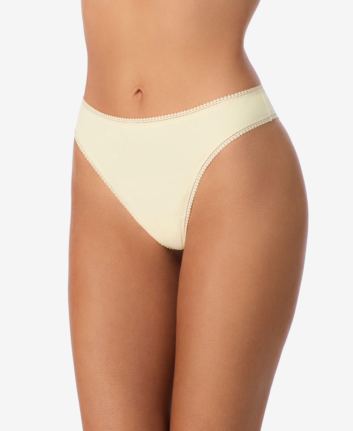 Women's Cabana Cotton Thong Underwear 1412