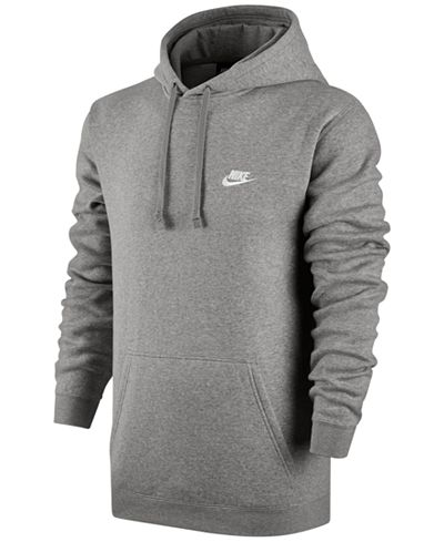 Nike Men's Pullover Fleece Hoodie - Hoodies & Sweatshirts - Men - Macy's