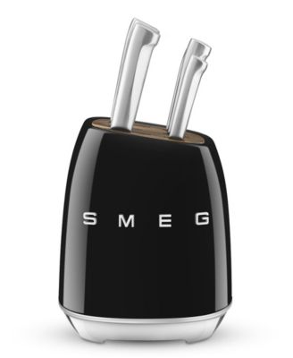 50's Retro Style Aesthetic 7-Pc. Knife Block Set