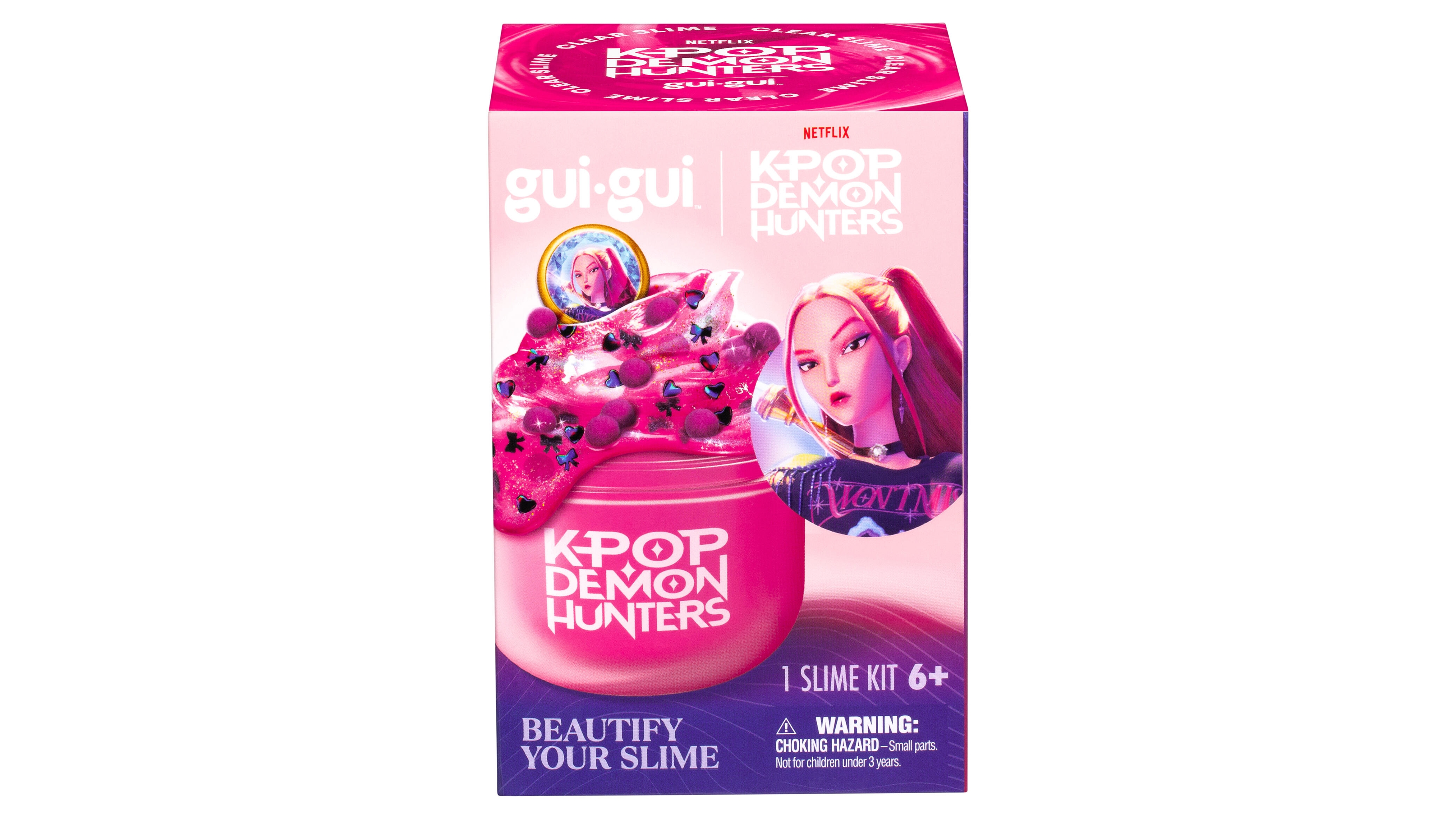 Gui Gui K-Pop Demon Hunters Single Pack Slime (Styles May Vary)
