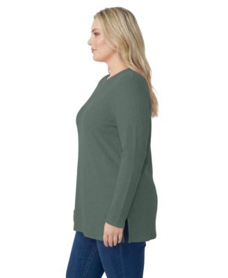 Women's Within Ultra Soft Waffle Thermal Sweatshirt