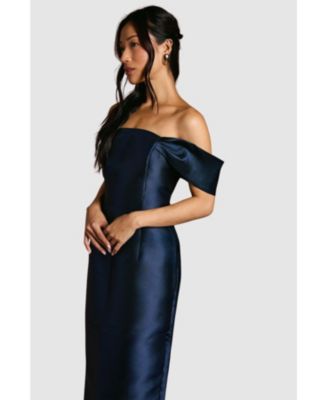 Women's Honoured Twill Bardot Maxi Dress