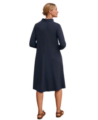 Women's Roll Neck Jersey Dress