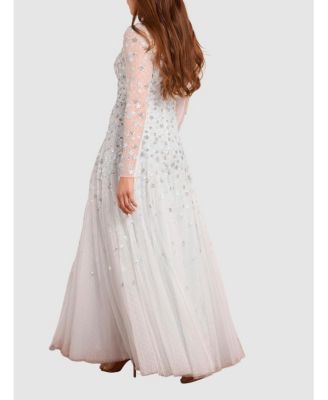 Women's Starry Nights Round Neck Gown