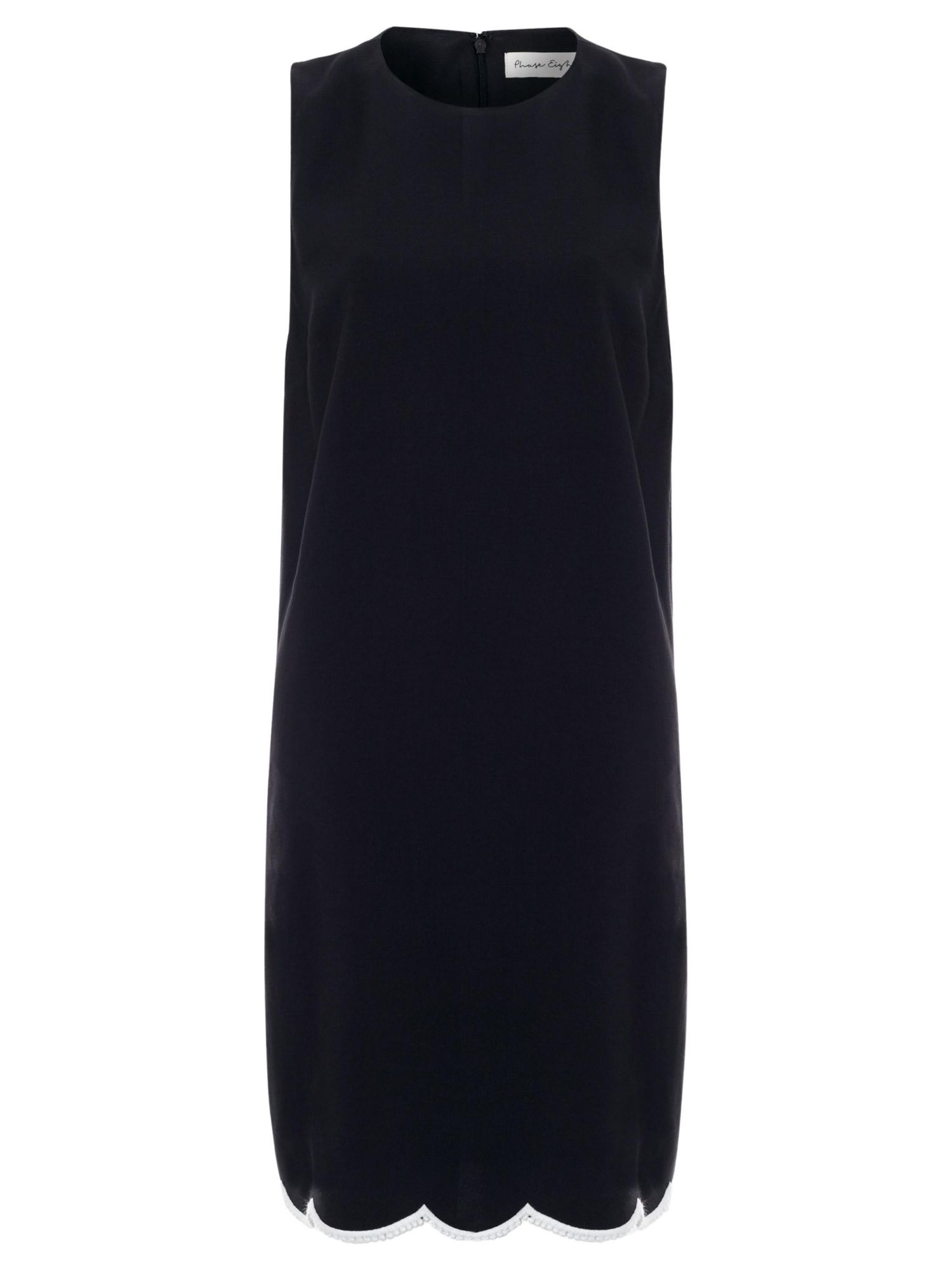 Women's Marta Scalloped Hem Shift Dress