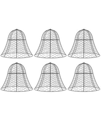 6 Pack Garden Chicken Wire Cloche, Animal Plant Protectors,