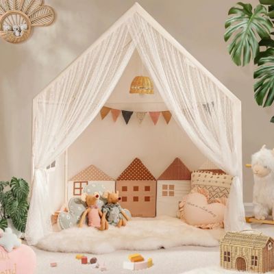Large Space Playhouse with Star Lights
