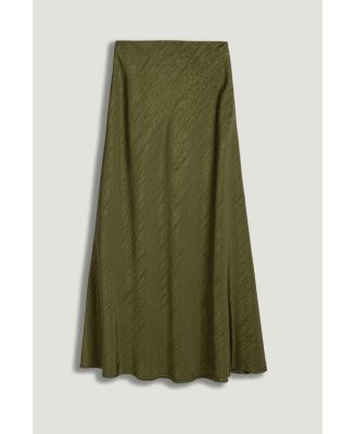 Women's Flared Midi Skirt