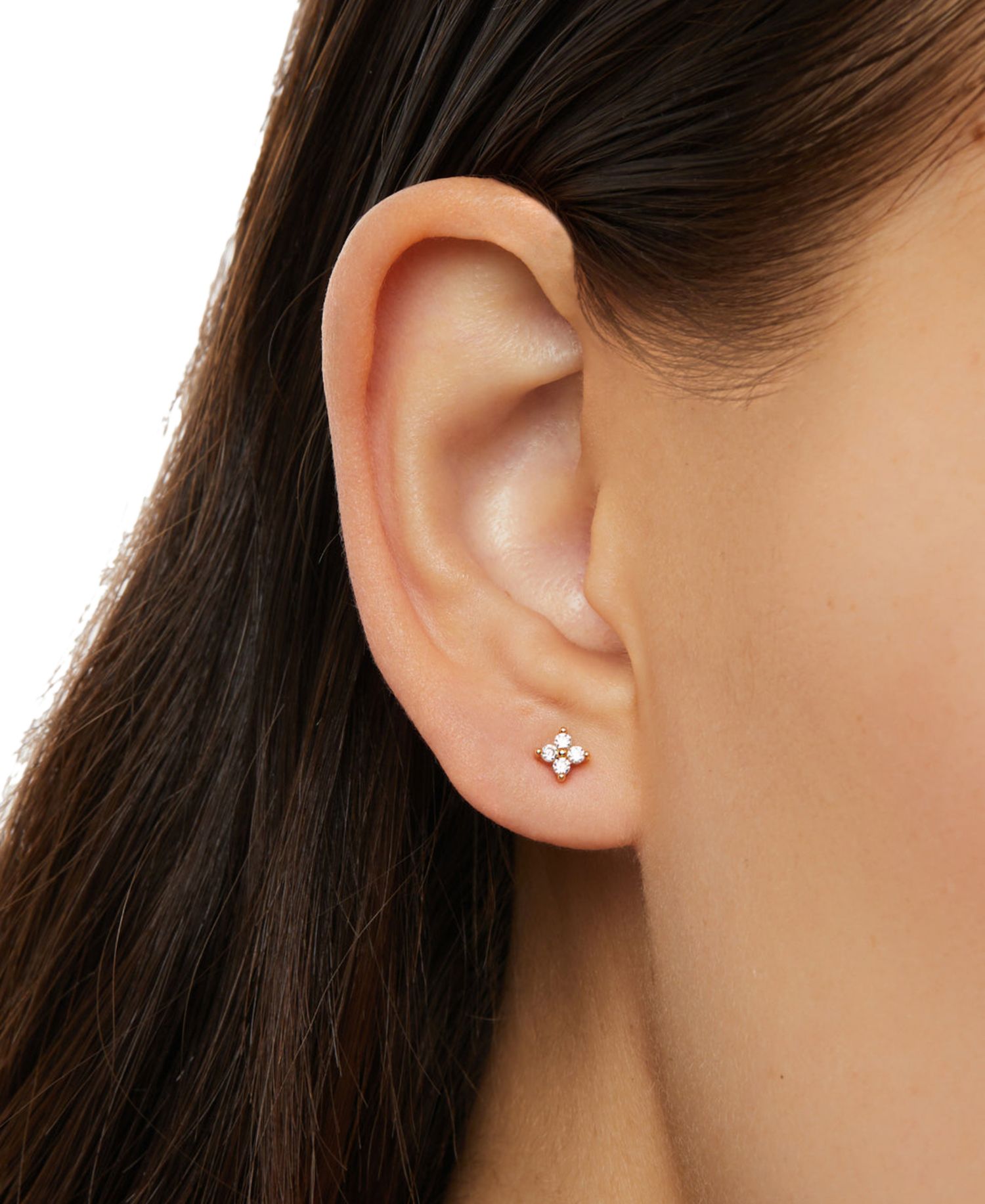Debbie Gold-Plated Stud Earrings