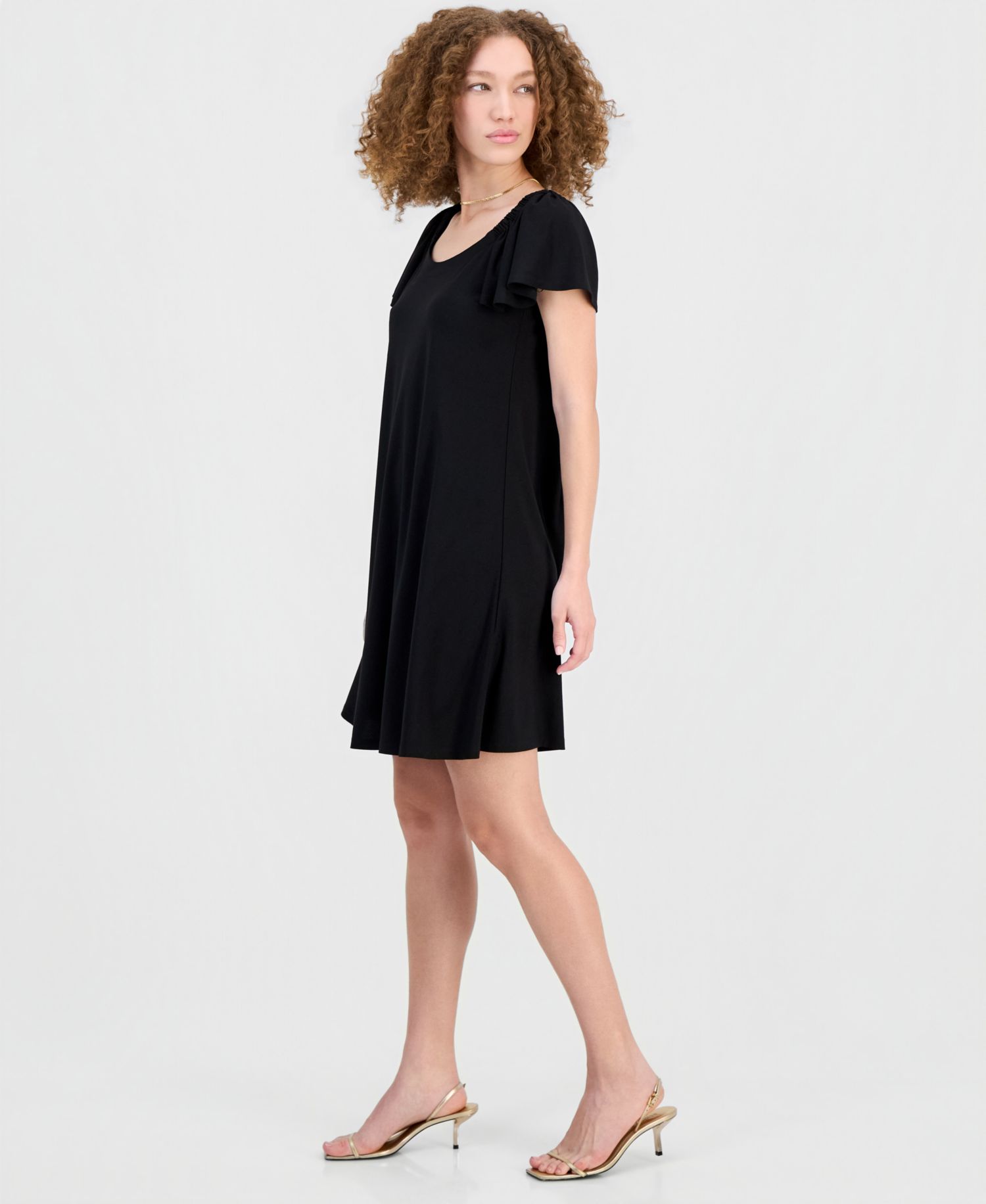 Women's On/Off-The-Shoulder Dress