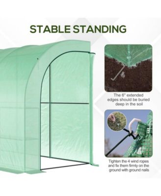 10' x 5' x 7' Plant house Garden Nursery with Windows,