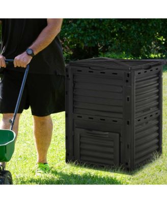 Garden Compost Bin 80 Gallon Large Outdoor Compost Container,