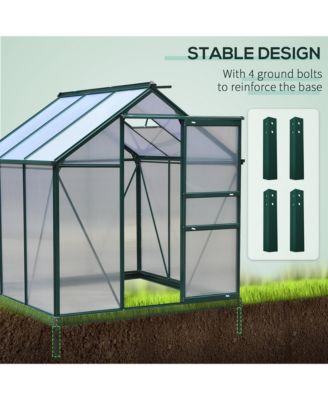 6' x 6' x 7' Large Polycarbonate Walk-in house,