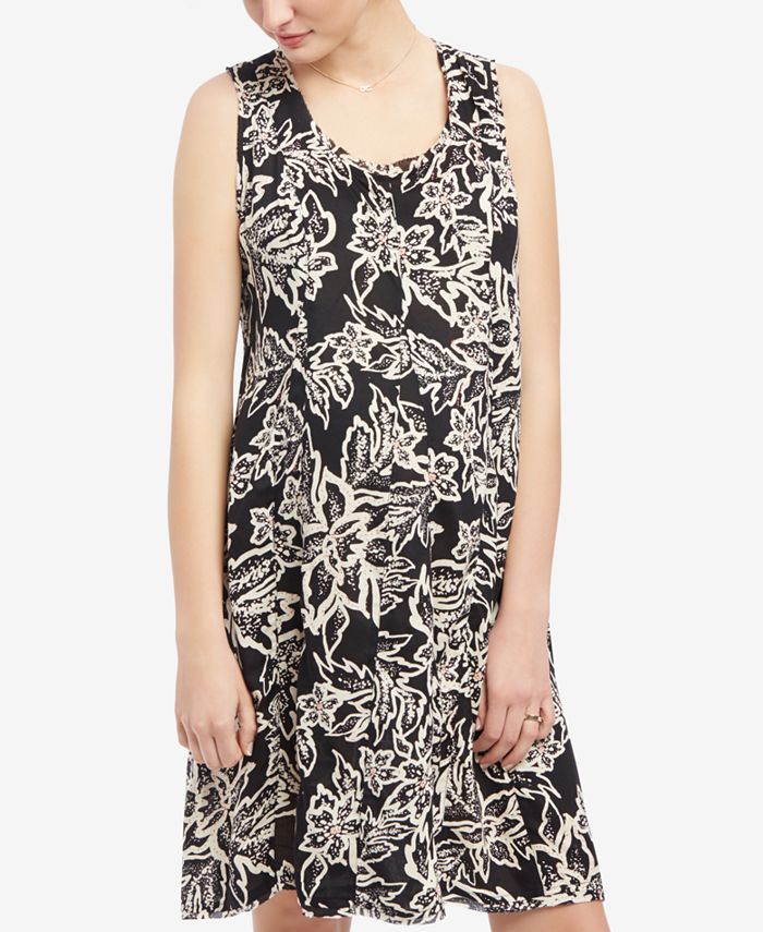 Motherhood Maternity Printed Shift Dress Macy's