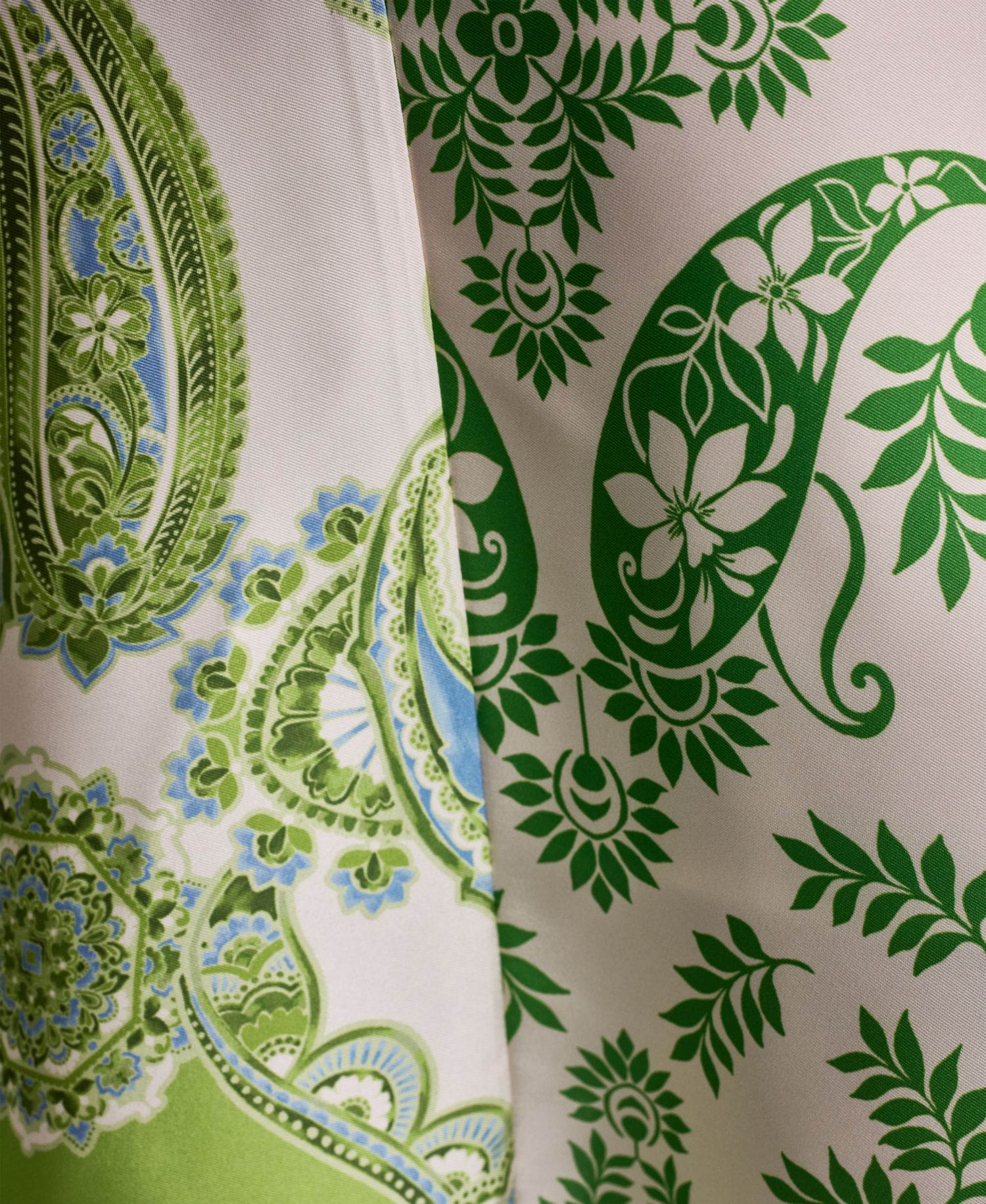 Women's Printed V-Neck Hem Dress