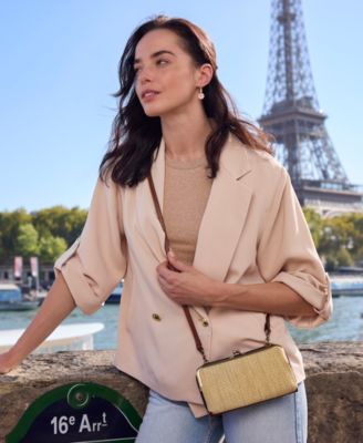 Missoula Small Fine Weave Frame Crossbody Bag