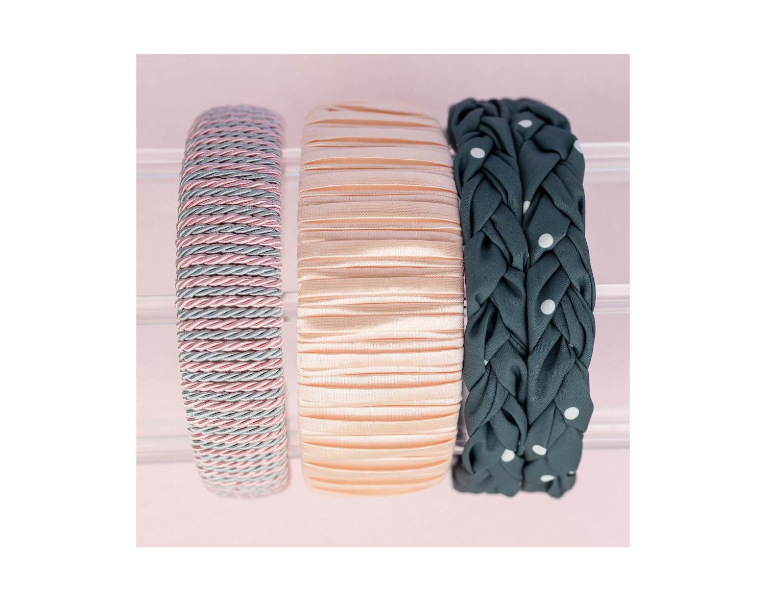 Women's Wide Headband - Pastel Pink
