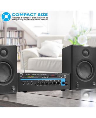 120W Bluetooth Microphone PA Mono Amplifier with USB/SD/FM