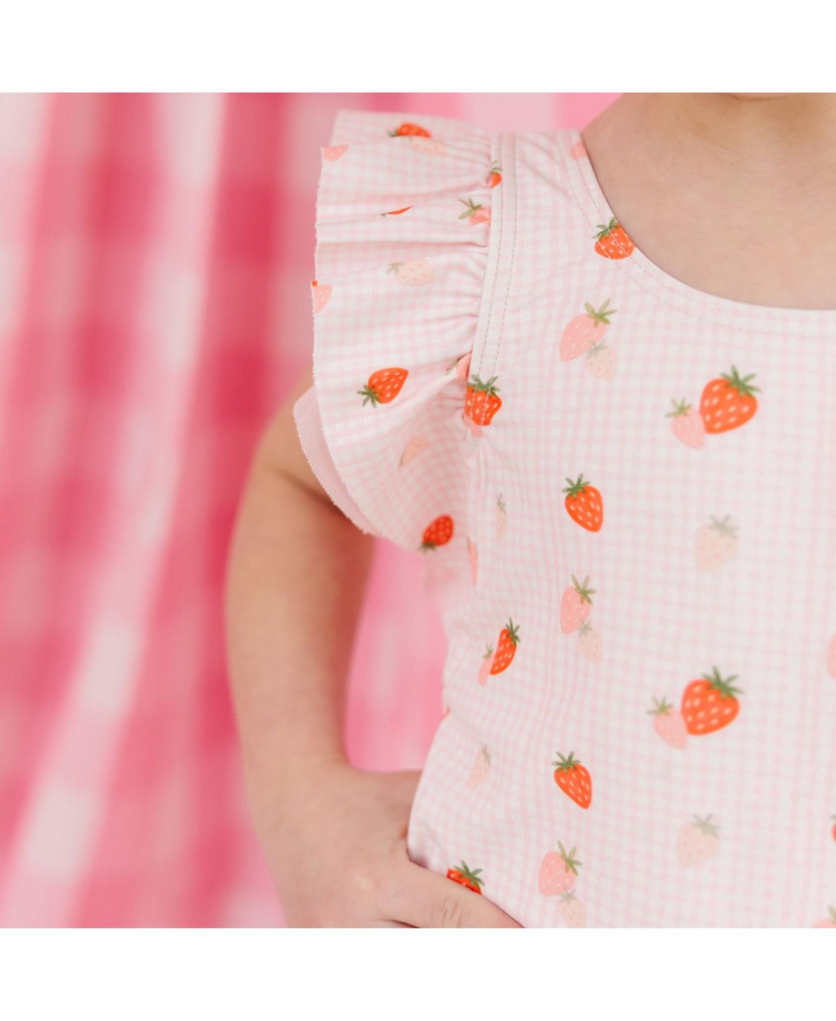 Sweet Wink Baby Girls Berry Cute Bathing Suit